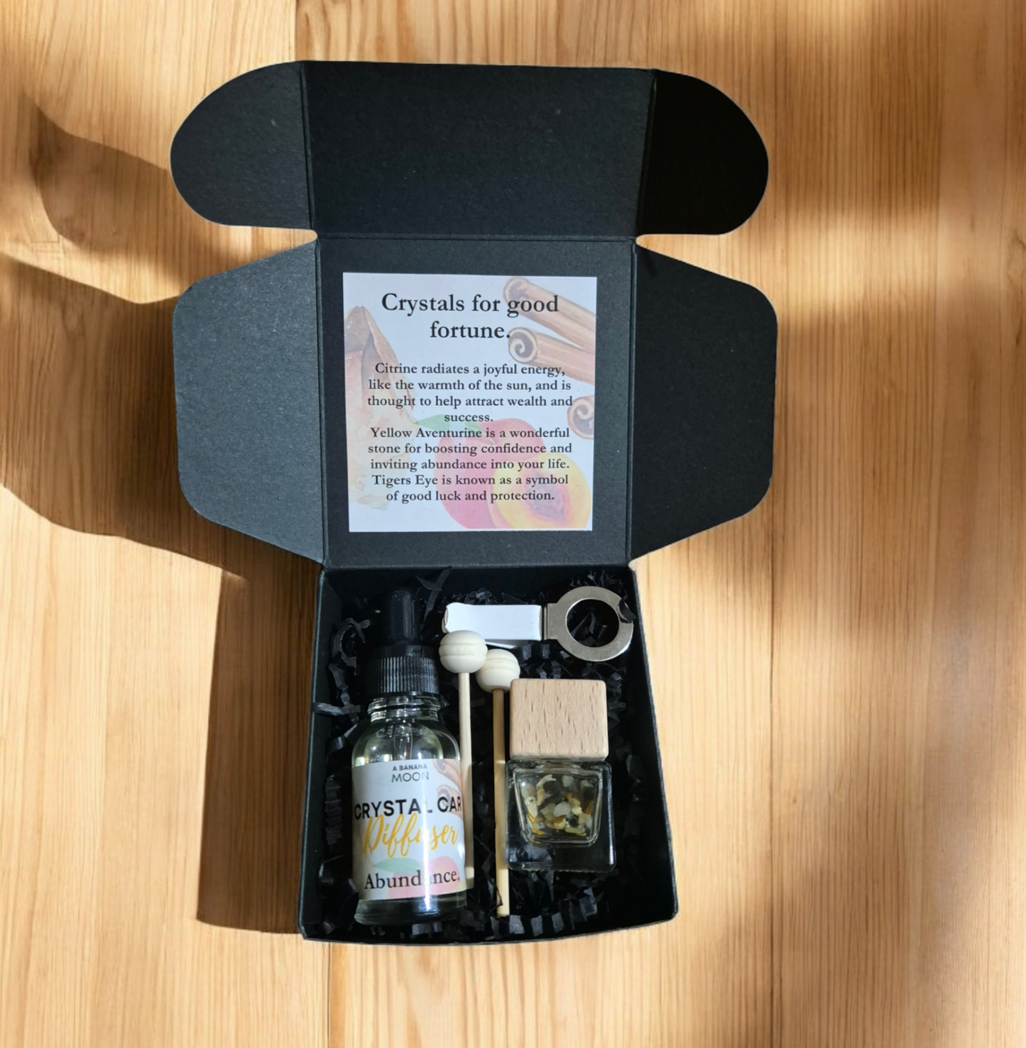 Crystal Car Diffuser set