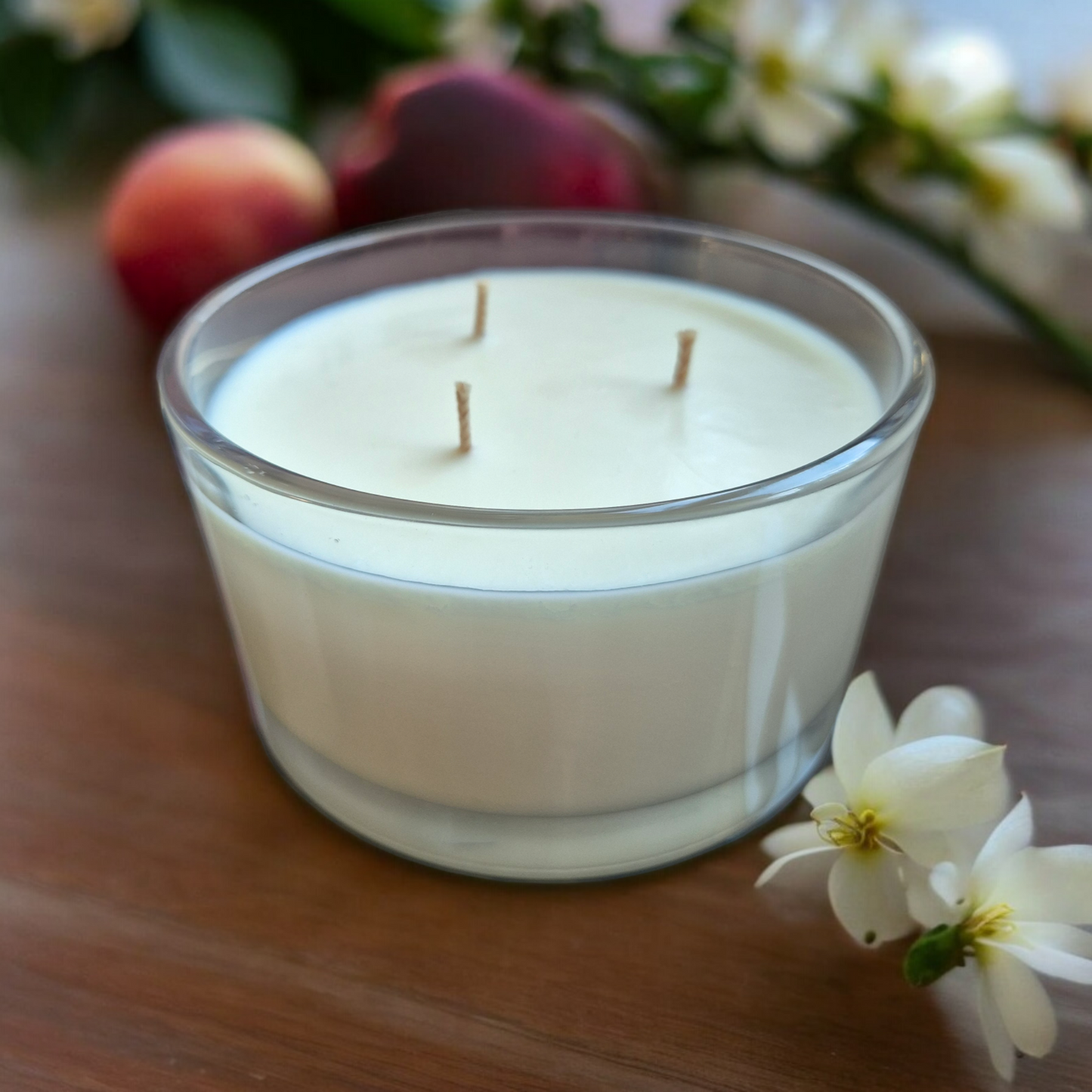 3 wick candle