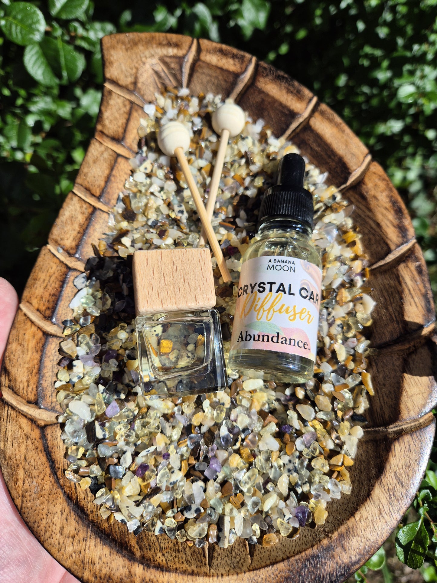Crystal Car Diffuser set