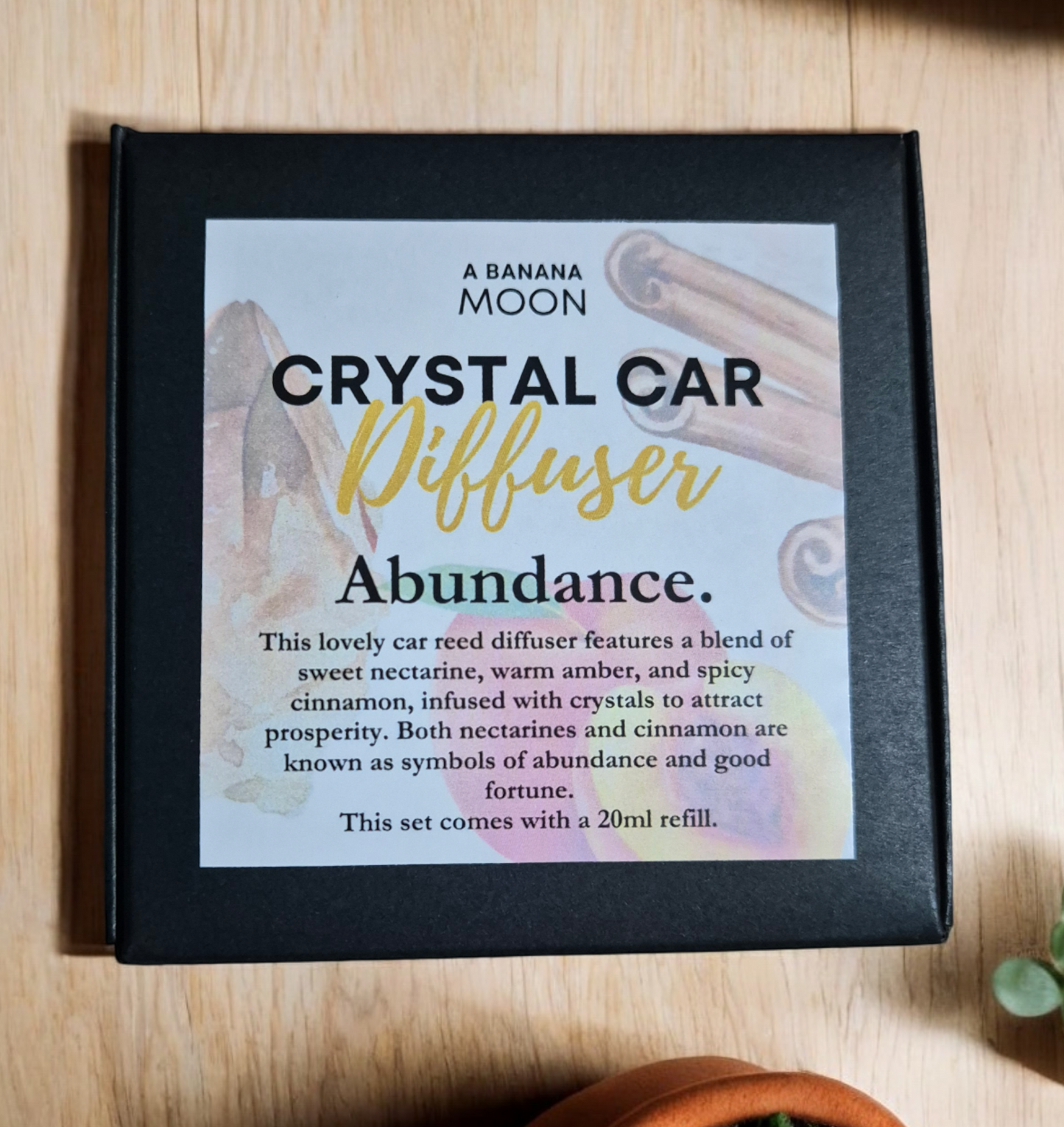 Crystal Car Diffuser set