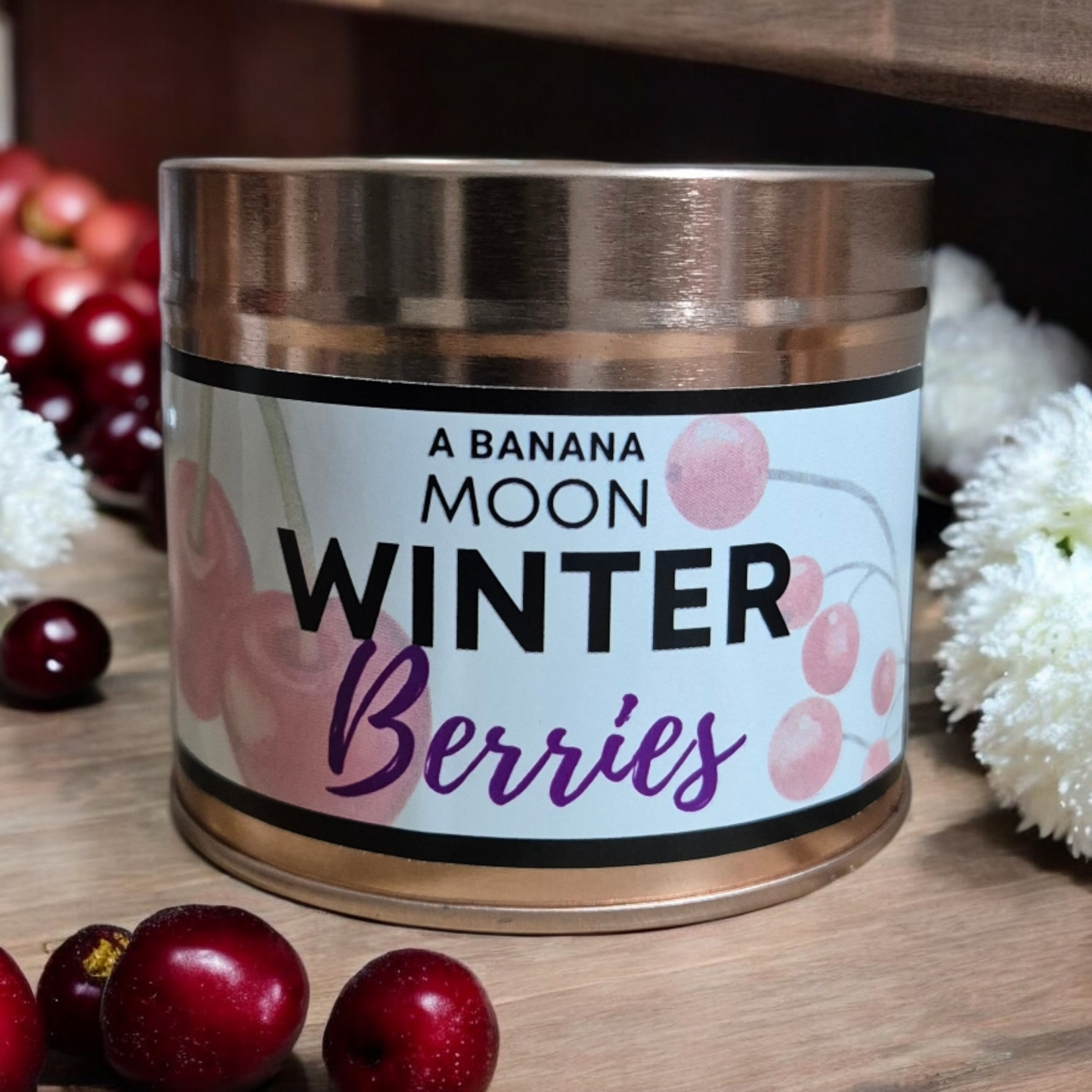 Christmas Wood Wick Candles